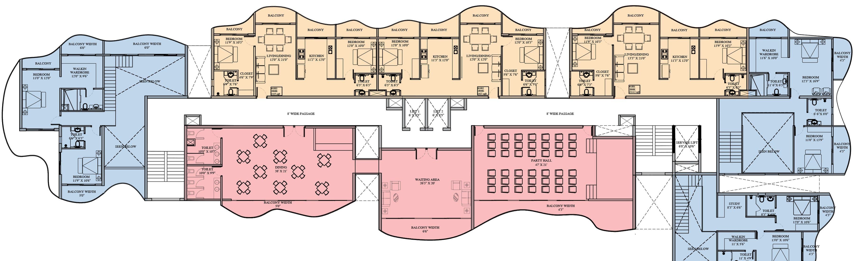 Terrace Floor